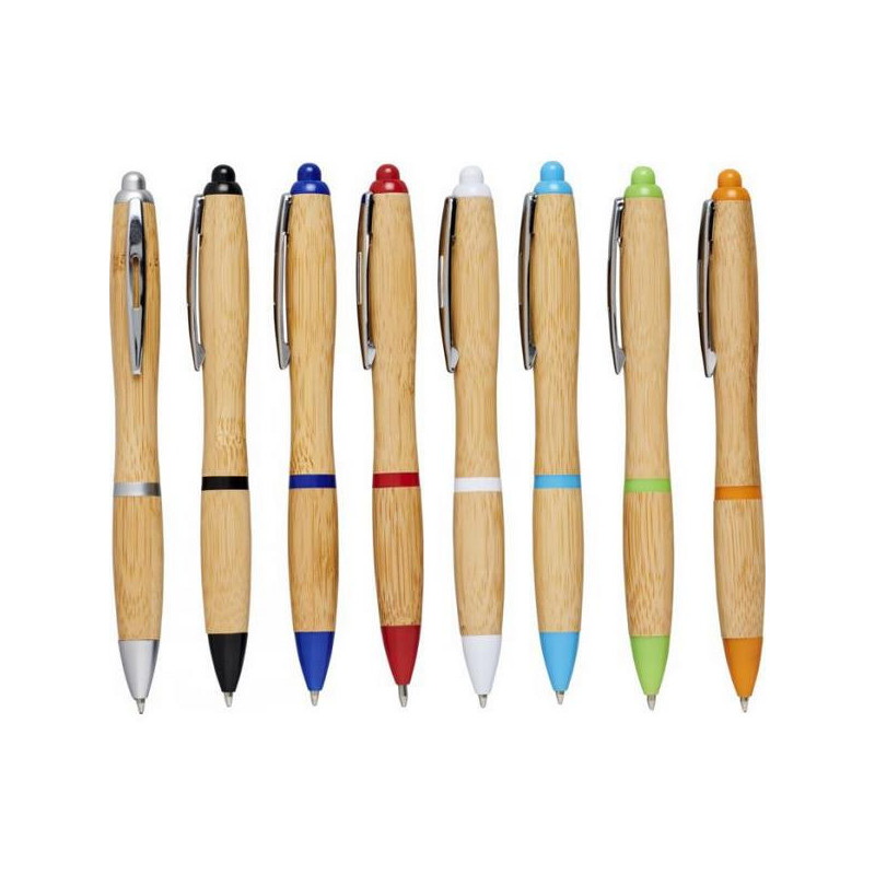 stylo bamboo plusieurs couleurs