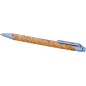 stylo bille liège bleu