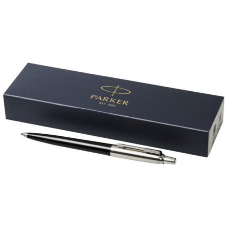 Le stylo bille PARKER noir français personnalisé en France par Bagart