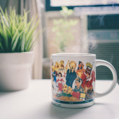 Mug blanc en céramique imprimé en France par Bagart