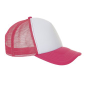 Casquette rose personnalisable en impression sublimation