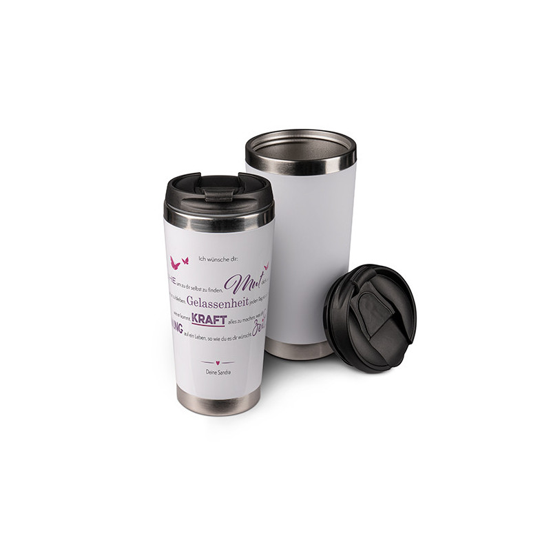 Gobelet thermos personnalisé - Butterfly Packaging