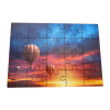 Puzzle français rectangle en bois
