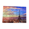Puzzle français rectangle en bois