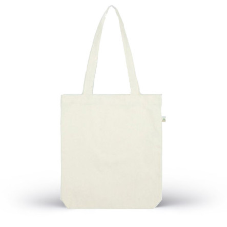 Le Tote bag Recyclé 215 GR/M² coton écru