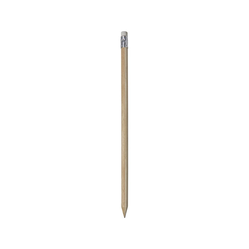 Crayon en bois personnalisable blanc