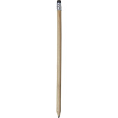 Crayon en bois personnalisable  noir