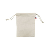 Pochon coton CRIMEE XS - 250 GR/M² - made in France - 100% bio - couleur écru - impression numérique