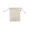 Pochon coton CRIMEE XS - 250 GR/M² - made in France - 100% bio - couleur écru - impression numérique