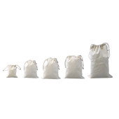 Pochon coton CRIMEE - 250 GR/M² - made in France - 100% bio - couleur écru
