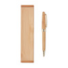 Stylo bille Bambou avec son coffret