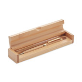 Stylo bille Bambou avec son coffret