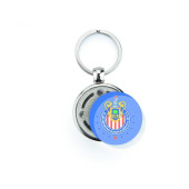 Porte-clé BALLON - Argent - Personnalisable en France dans notre atelier