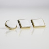 3 modèles Pin's rond argenté made in france personnalisable