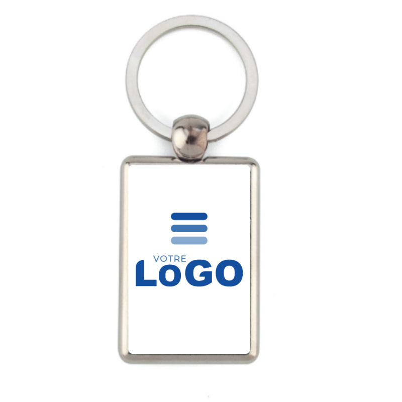 Le porte-clés RECTANGLE personnalisable