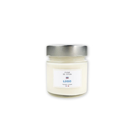 Bougie parfumée personnalisable LOVE - 135g - Fabriquée en France - Grasse