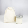 Bougie parfumée personnalisable LOVE - 135g - Made in France - Grasse - Verre - Avec pochon en coton réutilisable