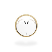 Les écouteurs Bluetooth personnalisable en bambou