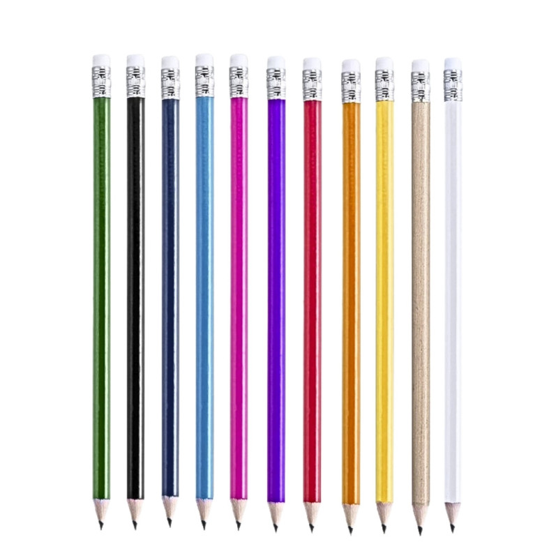 Crayon en bois différents colories