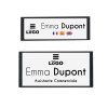 Badge magnétique nominatif - personnalisable