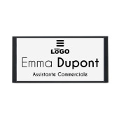 Grand Badge magnétique nominatif - personnalisable
