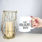 Le grand mug de 550 ml  - personnalisable dans nos ateliers
