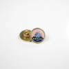 Le Pin's ROND Or - 20 mm - Made in france
