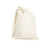 Pochon coton S Lanière - écru - personnalisable sur bagart.fr
