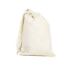 Pochon coton S Lanière - écru - personnalisable sur bagart.fr