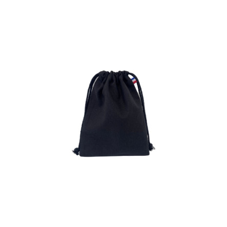 Pochon coton CRIMEE XS - 250 GR/M² - made in France - 100% bio - couleur noir - impression numérique