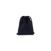 Pochon coton CRIMEE XS - 250 GR/M² - made in France - 100% bio - couleur noir - impression numérique