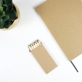 Set 6 Crayons de couleur - personnalisable