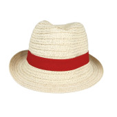 Chapeau de paille CAPIRA - personnalisable