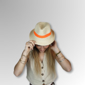 Chapeau de paille CAPIRA - personnalisable