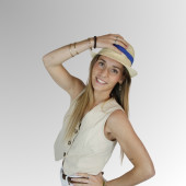 Chapeau de paille CAPIRA - personnalisable