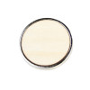 Pin's Rond Bois Argent - 25 mm - personnalisable