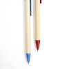 stylo à bille carton recyclé, personnalisé avec votre logo. Impression en France