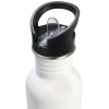Gourde personnalisée en acier inoxydable avec bouchon paille - France