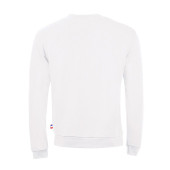 Sweat français personnalisable - Made in France - blanc - dos