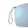 Grande trousse BIO 407 GR/M² - bleue pastel - zip