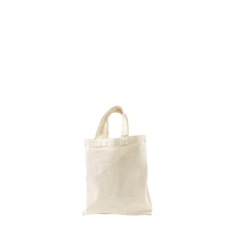 Petite tote bag coton écru M enfant personnalisable