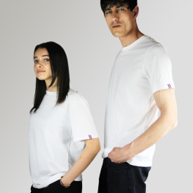 Le T-shirt coton français unisexe personnalisé