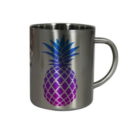 Personnalisation du mug INOX